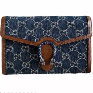 Gucci DIONYSUS CHAIN WALLET CROSSBODY BAG